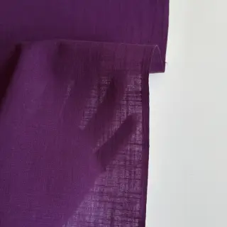 Cotton fabric with linen purple