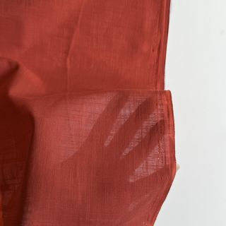 Cotton fabric with linen brick