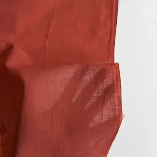 Cotton fabric with linen brick