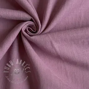 Cotton fabric with linen old pink