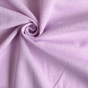 Cotton fabric with linen lilac