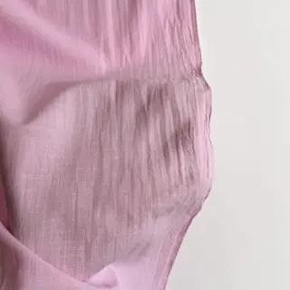 Cotton fabric with linen pink