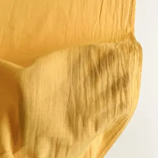 Cotton fabric with linen yellow