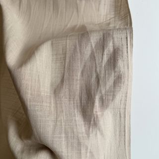 Cotton fabric with linen pebble