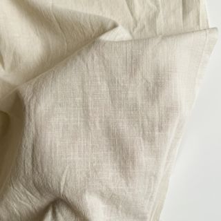 Cotton fabric with linen sand