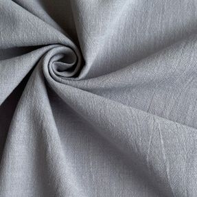 Cotton fabric with linen grey