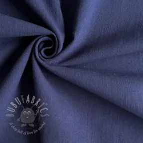 Cotton fabric with linen marine