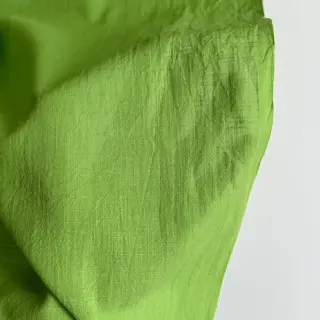 Cotton fabric with linen lime