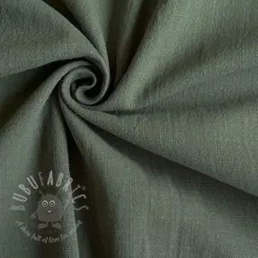 Cotton fabric with linen army