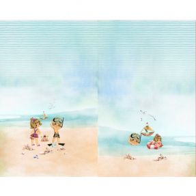 Jersey Beach time PANEL digital print 2nd class