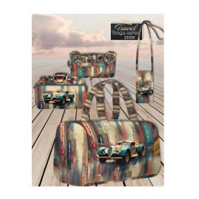 Decoration fabric SHOPPER Cars PANEL
