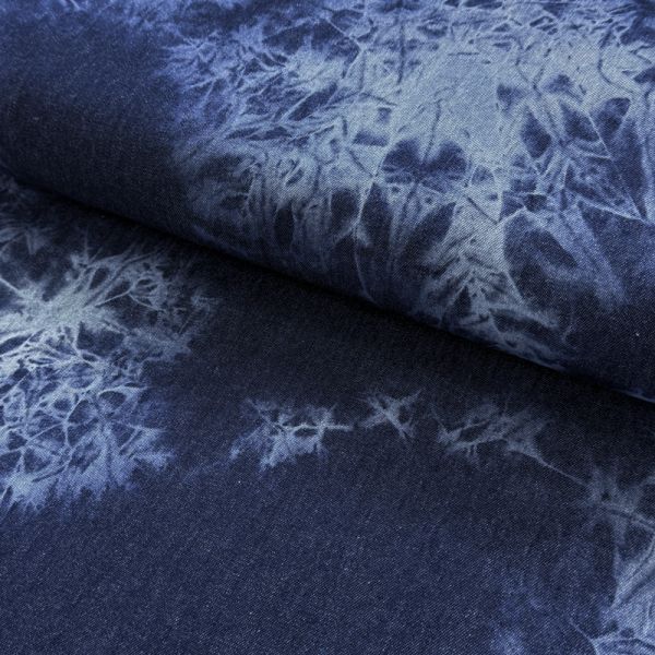 tie dye denim fabric