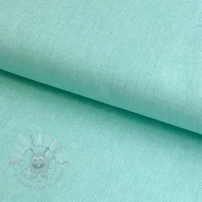 Linen cotton Fishbone mint
