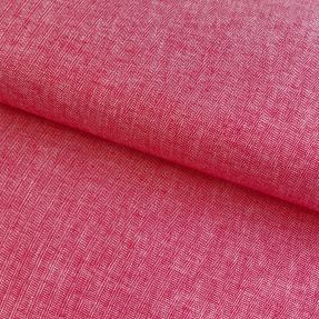 Linen cotton Fishbone red