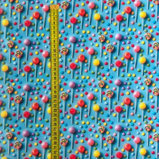 Cotton fabric Piru digital print