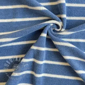 Terry YARN DYED Stripe BIG light blue