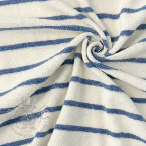 Terry YARN DYED Stripe SMALL light blue