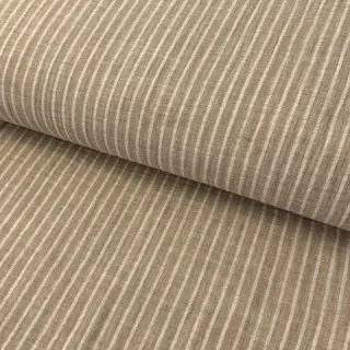 Double gauze/muslin YARN DYED Stripes taupe