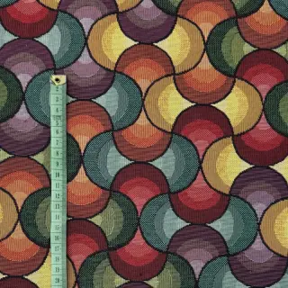 Decoration fabric GOBELIN PREMIUM Graphic Wave Scale