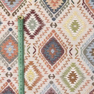 Decoration fabric GOBELIN PREMIUM Indian Kelim Tapestry