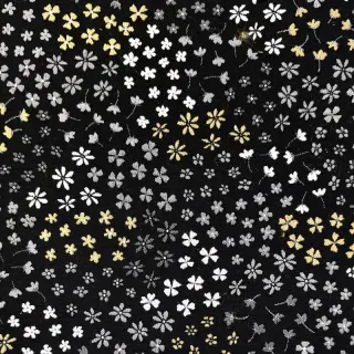 Decoration fabric jacquard Flower Mix Sprinkle metallic deluxe
