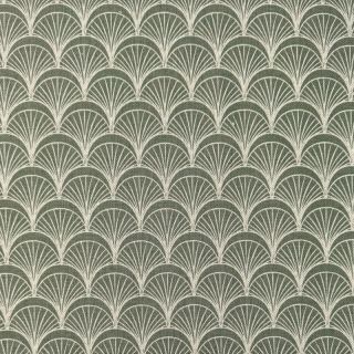 Decoration fabric Linenlook Scallop Bow Deco