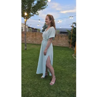 Double gauze/muslin mint