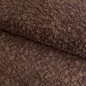 Faux fur Curly mocha