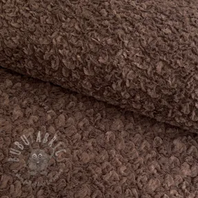 Faux fur Curly mocha