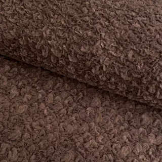 Faux fur Curly mocha