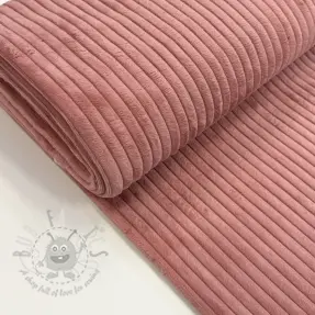 Corduroy FUTE bois de rose