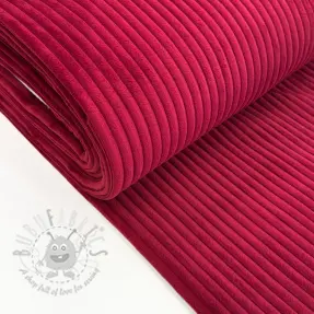 Corduroy FUTE lie de vin