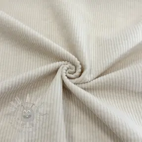 Corduroy 6W WASHED STRETCH off white