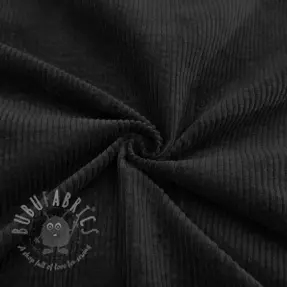 Corduroy 6W WASHED STRETCH black