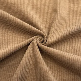 Corduroy 6W WASHED STRETCH camel