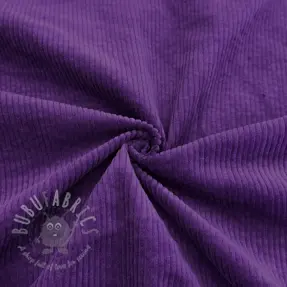 Corduroy 6W WASHED STRETCH purple