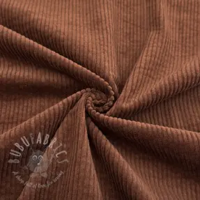 Corduroy 6W WASHED STRETCH nutbrown