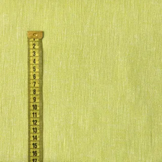 Linen cotton Fishbone bright green