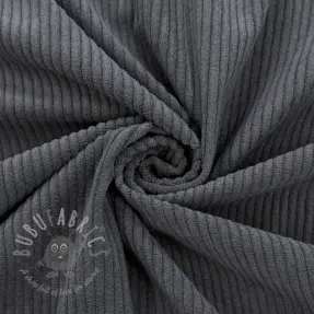 Corduroy 6W COTTON TOUCH dark grey