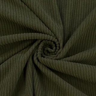 Corduroy 6W COTTON TOUCH camo green