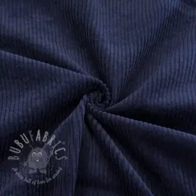 Corduroy 6W WASHED STRETCH navy