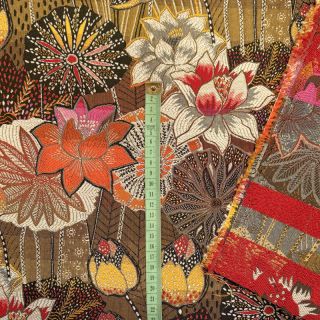 Decoration fabric jacquard Opium allover or