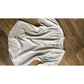 Double gauze/muslin light sand
