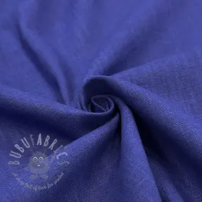 Linen enzyme washed sapphire blue