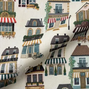 Decoration fabric premium Shop Boutique City digital print