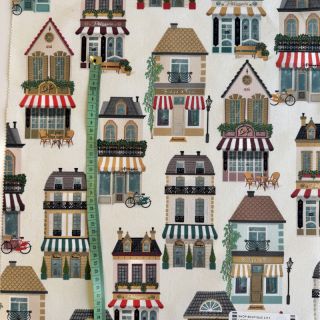 Decoration fabric premium Shop Boutique City digital print