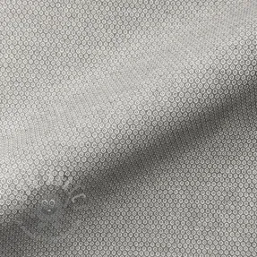 Decoration fabric DOBBY Coloured Dot grey