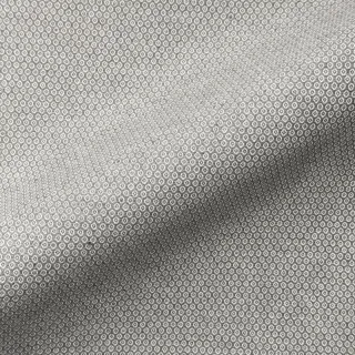 Decoration fabric DOBBY Coloured Dot grey
