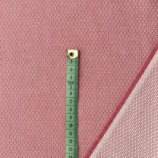 Decoration fabric DOBBY Coloured Dot blush