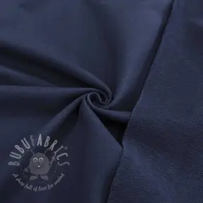Sweat fabric PREMIUM navy blue